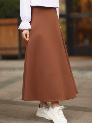 Livy Kahverengi Etek