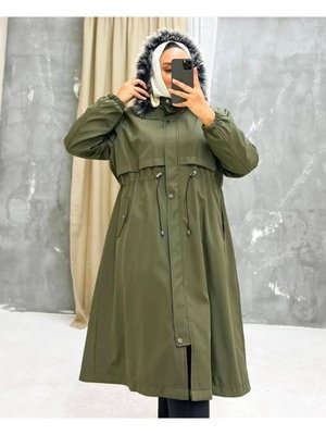 İçi Kürkü Ve Su Geçirmez Kaban Mont İçi Kürkü Ve Su Geçirmez Kaban Mont