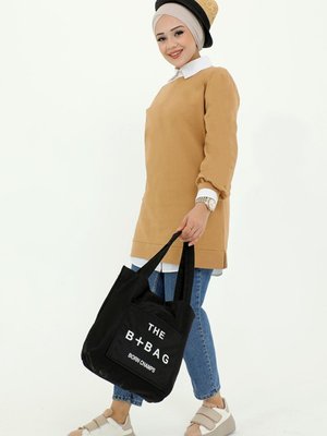 Milan Balon Kol Tunik Vizon