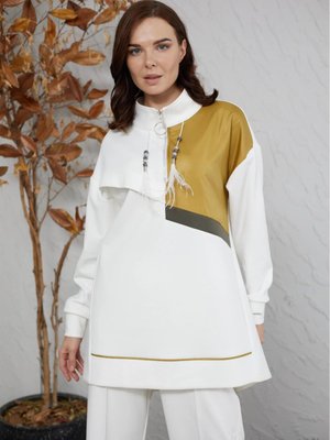 Yeni Moodbasic Kadın Tüylü Kordonlu Takım