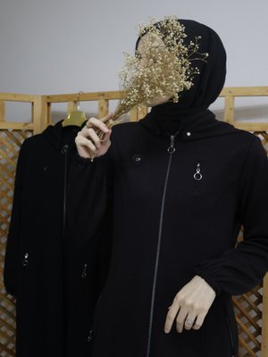 Kalın Kapüşonlu Ferace