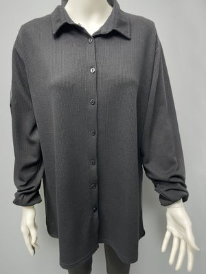 Uzun Kollu Fitilli Midi Gömlek