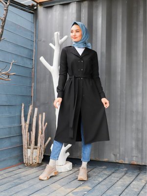 Kuşaklı Uzun Kimono