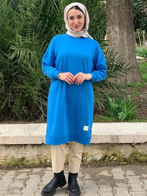 Mavi Soul Puane Uzun Sweat