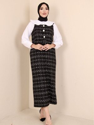 Noktalı Tüvit Siyah Jile