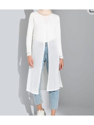 Salaş Uzun İnce Triko Hırka