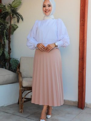 Beren Kemerli Etek Bej