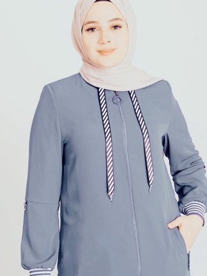 Giyim Spor Ferace Ribanalı Yaka Şerit Bağcıklı Aerobin Kumaş