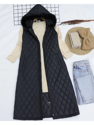 Yeni Sezon Tesettür Kapitone Yelek Yeni Sezon Tesettür Kapitone Yelek