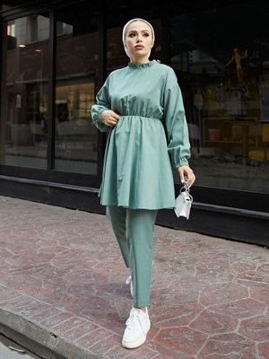 Beli Lastikli Spor Takım Mint Beli Lastikli Spor Takım Mint