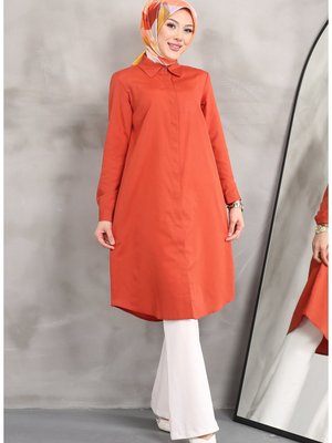 Uzun Gömlek Tunik Poplin Kumaş