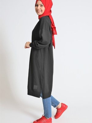 Nisaca Iki Ip Basic Uzun Tunik Nisaca Iki Ip Basic Uzun Tunik