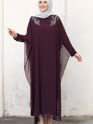 Beste Abiye Elbise Mürdüm