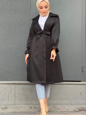 Kuşaklı Trençkot Kuşaklı Trençkot