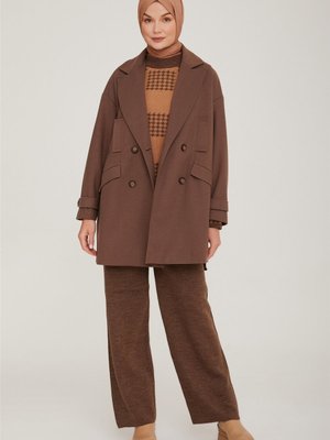 Kruvaze Kapama Cepli Kaban Vizon