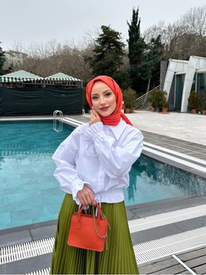 Etek Üstü Gömlek Etek Üstü Gömlek