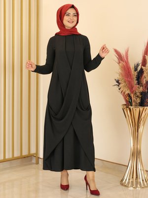 Siyah Almeda Abiye Elbise Siyah Almeda Abiye Elbise