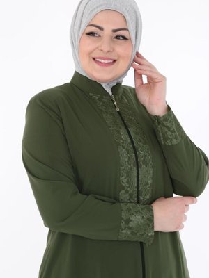 Danatelli Fermuarlı Medine Ipeği Ferace Danatelli Fermuarlı Medine Ipeği Ferace