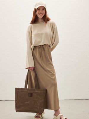 Saten Etek Vizon Saten Etek Vizon