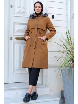 Taba Deri Biyeli Mont