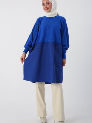 Saks Dokuma Garnili Triko Tunik