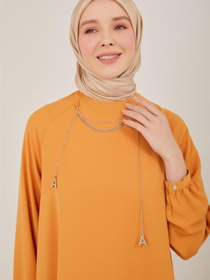 Logolu Kendinden Seyyar Kolyeli Tunik