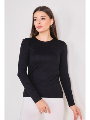 Sıyah Sıfır Yaka Basic
