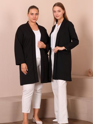 Şal Yaka Uzun Ceket