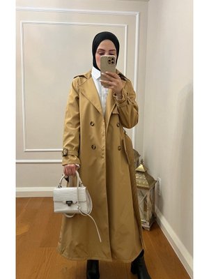 Camel Kemerli Trençkot