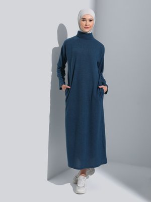 Petrol Refka Basic Rahat Kesim Elbise