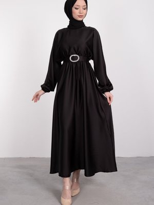 Mevlana Saten Abiye Elbise Mevlana Saten Abiye Elbise