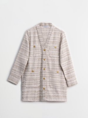 Daphne Tuvit Kolej Hırka Taş Beyaz