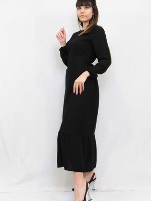 Moda Çizgi Aerobin Elbise Siyah Moda Çizgi Aerobin Elbise Siyah