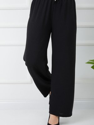 Airobin Kumaş Bol Paça Pantolon