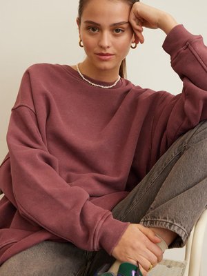 Premıum Sweatshırt Vişne