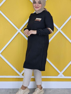 Kadın Taş Ve Renk Bin Detaylı Tesettür Tunik