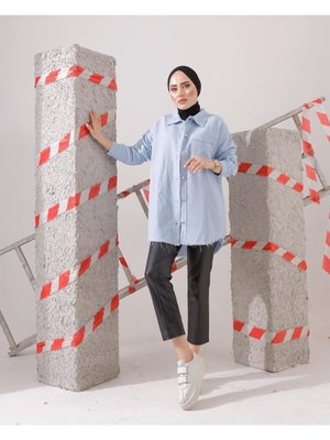 Mevsimlik Tuvit Gömlek Ceket