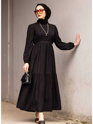 Diva Pamuk Krep Elbise