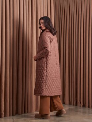 Kapitone Mont Kahverengi