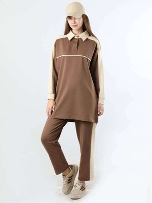 Garnili Spor Takım Kahve Garnili Spor Takım Kahve