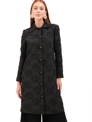 Çiçek Jakarlı Kap Çiçek Jakarlı Kap