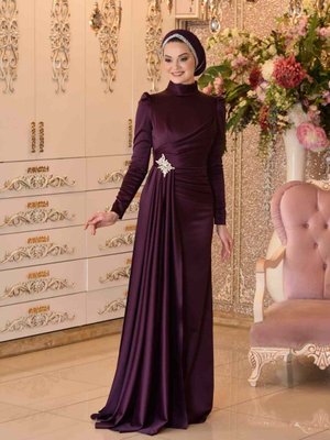 Hera Mürdüm Abiye Elbise Hera Mürdüm Abiye Elbise