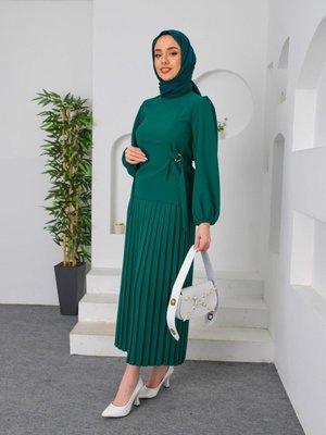 Zümrüt Yeşili Piliseli Takım