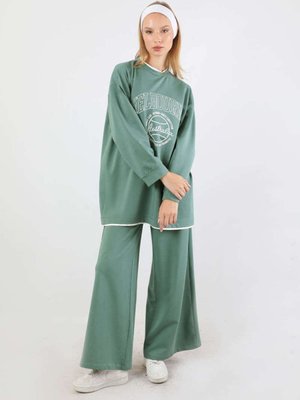 Melbourne Baskılı Spor Takım Mint Melbourne Baskılı Spor Takım Mint