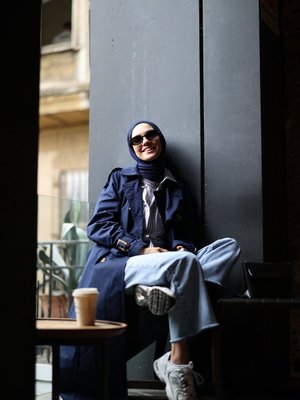 Klasik Trençkot Lacivert