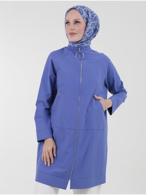 Trend Pamuklu Kumaş Sırtı Yıldızlı Spor Ceket Trend Pamuklu Kumaş Sırtı Yıldızlı Spor Ceket