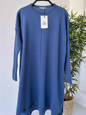 Mira Merserize Tunik İndigo