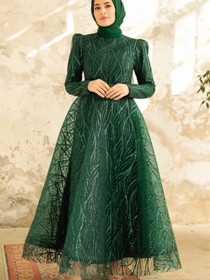 Abiye Elbise Yeşil