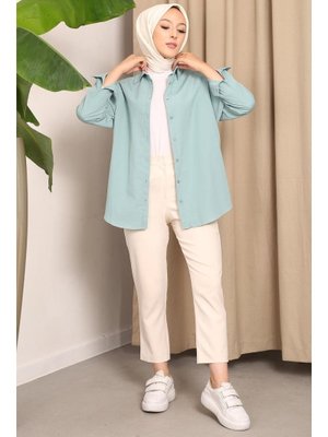 Mint Salaş Basic Gömlek