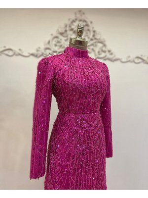 Tesettür Abiye Elbise